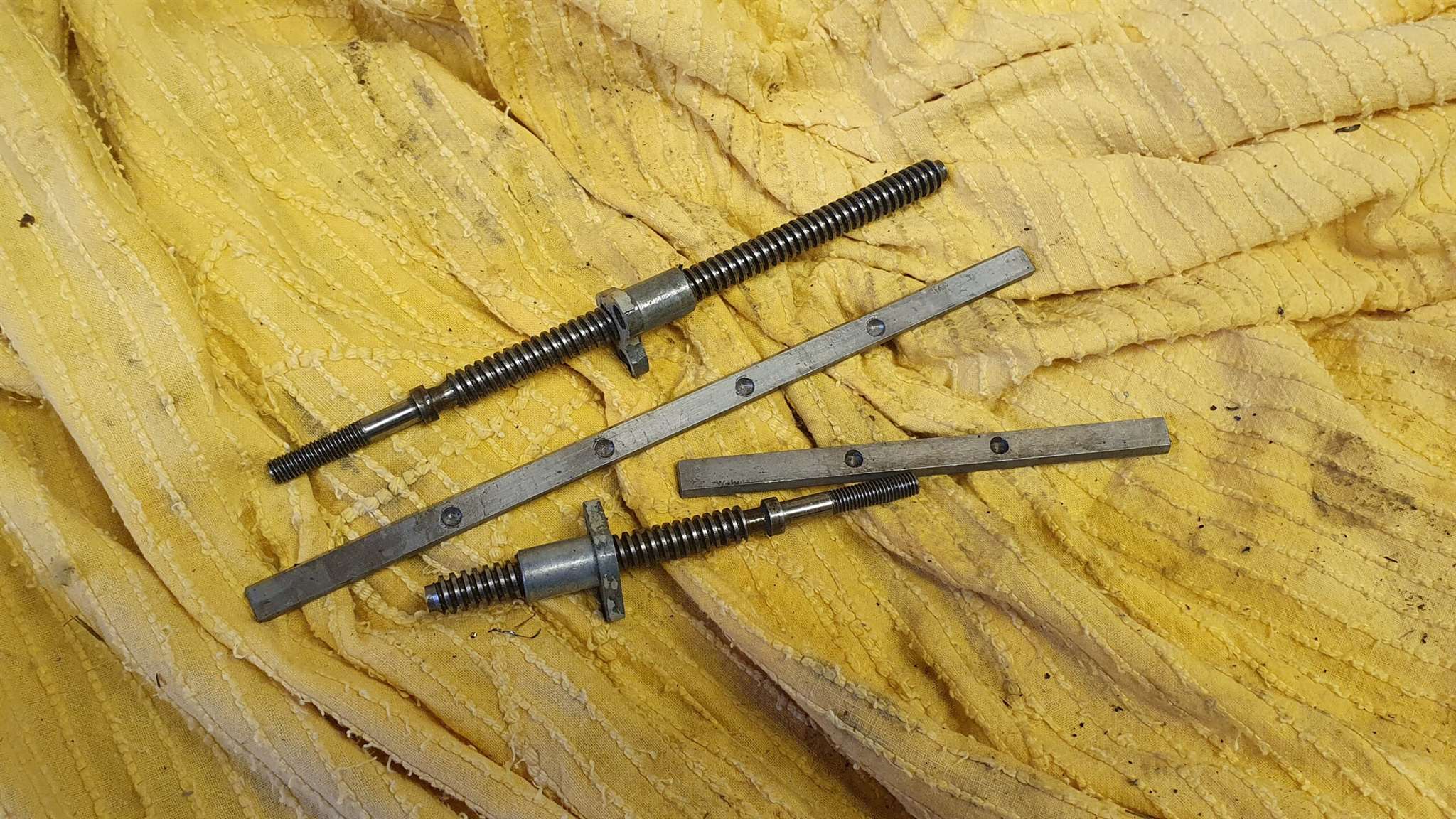 (C35) Myford feed screws, nuts & gib strips