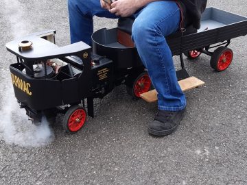 2" Clayton steam wagon