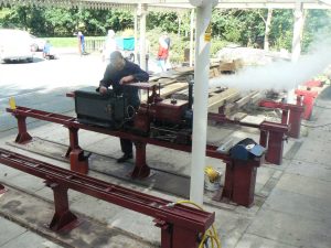 Andrew making a bit of a fug